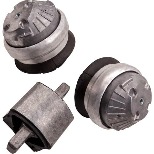 3pcs Front Engine Motor Mount & Trans Mount for Mercedes Benz W220 2122400418
