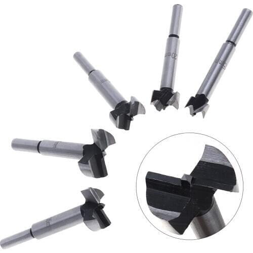 5pcs/lot Perforator Punching Drill Bit Set with Round Shank and Different Models for Electric Screwdriver