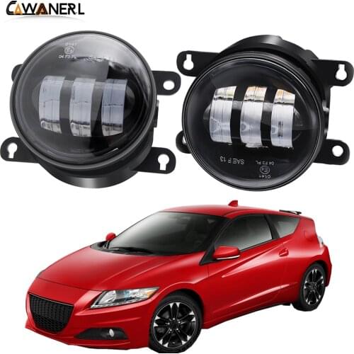 Fog Light Accessories H11 Car Front Bumper LED Daytime Running Light Fog Lamp 30W 6000LM 12V For Honda CR-Z CRZ 2013 2014 2015