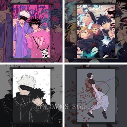 5d Diy Diamond Painting Jujutsu Kaisen Fushiguro Megumi Gojo Satoru Anime Manga Diamond Mosaic Embroidery Stitch Home Decor Gift