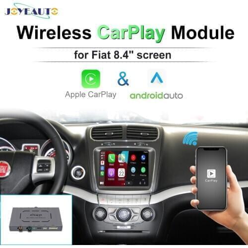 Wireless Apple Carplay For Fiat 500 500X GRande Punto Panda 8.4'' Mirroring Link Android Auto Airplay Reserve Camera Accessories