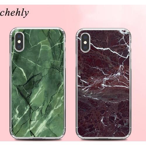 Fashion Marble texture Phone Case for iPhone X XS MAX XR 8 7 6s Plus Full Printing Cases Soft Silicone Fitted Covers Accessories