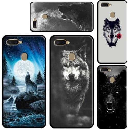 Animal The Wolf Howl Case For OPPO Find X2 X3 Pro F5 F7 A52 A72 A15 A91 A83 A3S A5S A5 A9 A31 A53 2020 Cover