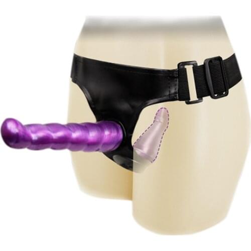 Strapon Double Realistic Dildo Anal Ultra Elastic Harness Belt Strap On Dildo Strap-ons dildos Adult Sex Toys for Lesbian Woman