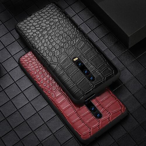 Leather business ultra-thin mobile phone case for xiaomi 9 8 anti-fall all-inclusive protective cover for Redmi K20 Pocophone F1