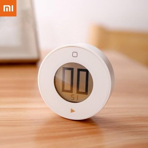 Xiaomi Jiezhi Magnetic Electronic Timer LCD Screen Kitchen Cooking Count Up Countdown Alarm Clock Switch Control Time Management