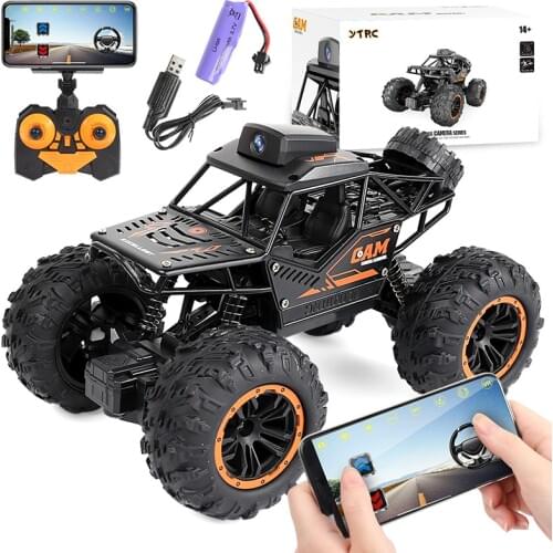 RC Car WIFI FPV 1:18 4WD Off-road Remote Control Car With 720P Camera RC Drift Car Climbing Car High Speed Toys For Kids