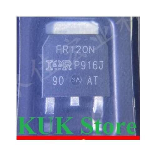 Real 100% Original NEW FR120N IRFR120N DPAK 10PCS/LOT