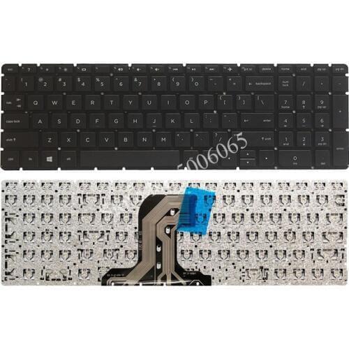 New US laptop keyboard For HP 15-ba 15-ba000 15-15-ba100 15-bd 15-bd000 15-bd100 15-bf 15-bf000 English black keyboard no frame