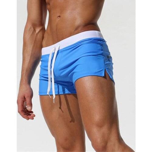 2020 New Swimwear Men Sexy swimming trunks sunga hot swimsuit mens swim briefs Beach Shorts mayo de praia homens maillot de bain