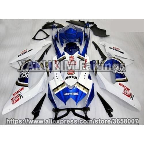 ABS Injection Fairings For SUZUKI GSXR 600 750 k8 2008 2009 2010 Motorcycle Fairing GSXR600 GSXR750 k8 bodywork fairing Custom
