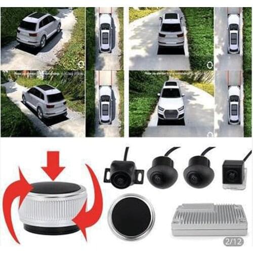 1080P 360 Degree panoramic camera seamless Bird View Panorama System, All Round View System