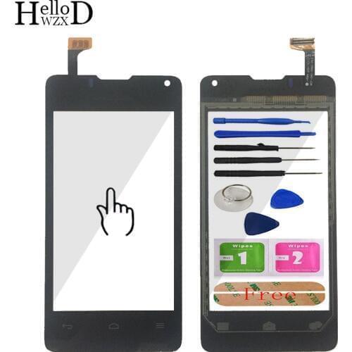 Front Touch Screen Outer Glass For Huawei Ascend Y300 U8833 T8833 Y300-0100 Touch Digitizer Panel Lens Sensor Part Adhesive Tool