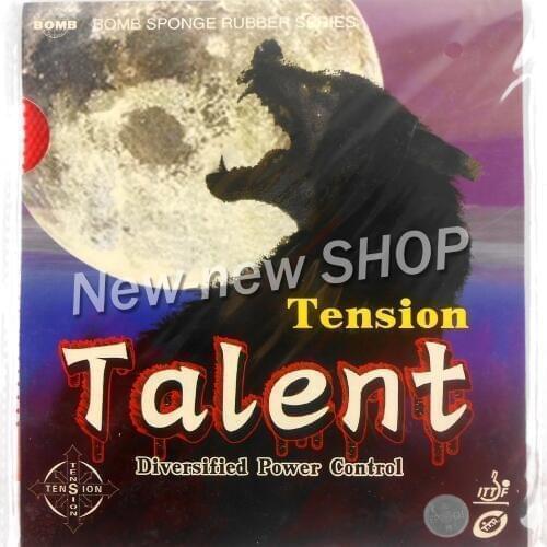 Bomb Talent Standard Long Pips-Out Table Tennis PingPong Rubber with Sponge Thickness