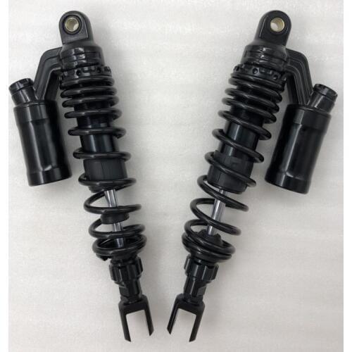 13.5" 340mm Spring 7MM motorcycle Shock Absorbers Universal AUTO Motorcycle For Honda Suzuki Yamaha Kawasaki ATV Go Quad black