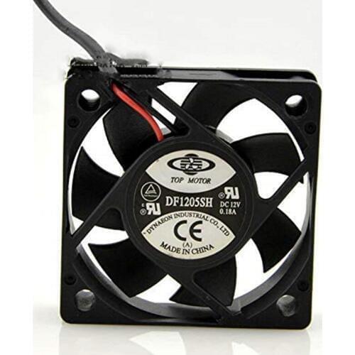 DF1205SH DC12V 0.18a 2-Wire Original TOP Motor 505015MM Imported Fan 6 Month Warranty