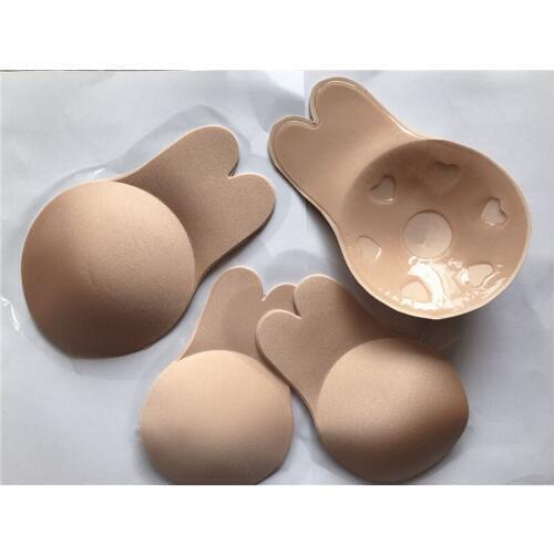 Female Anti-Bump Lift Chest Stickers Breathable Rabbit Ear Chest Stickers Anti-Sagging Invisible Bra Without Steel Ring