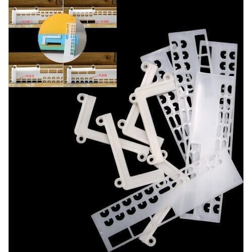 25PCS Beekeeping Beehive Hive Anti Escape Run King Sheets Gate Plastic Bee Tools Bees Baffle Gate Crate Exit Door Farm Supplies