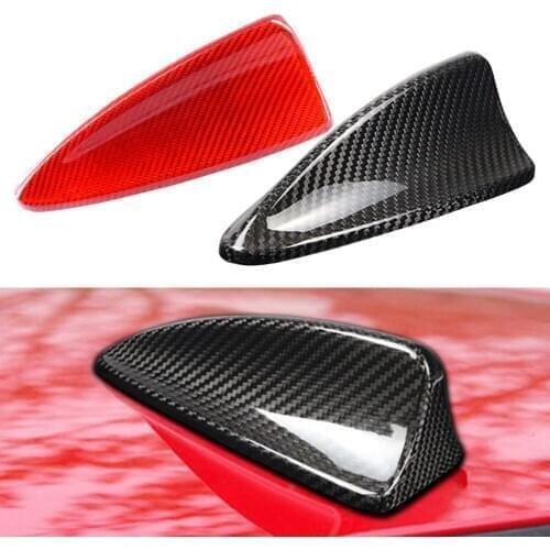 Carbon Fiber Car Accessories Shark Fin Antenna Cover For BMW E60 520i 523i 525i 530i 2003-2010 / E61 2003-2008