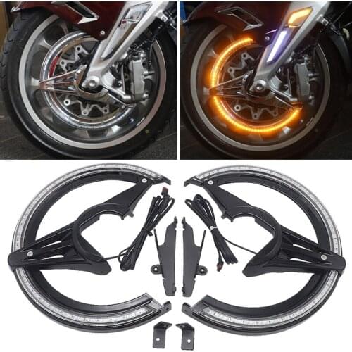 Black Or Chrome-Plated LED Rotor Cover For Honda Goldwing GL 1800 F6B GL1800 2018 2019 2020 New Motorcycle Accessorie
