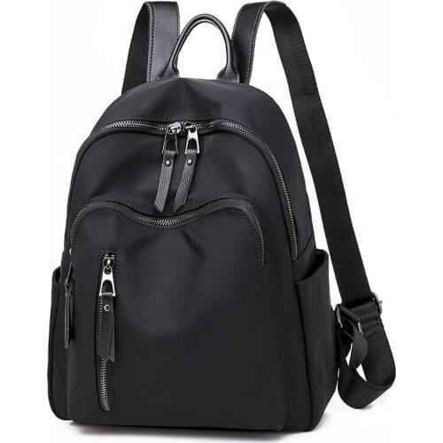 FZMBAI Women's Black Backpacks