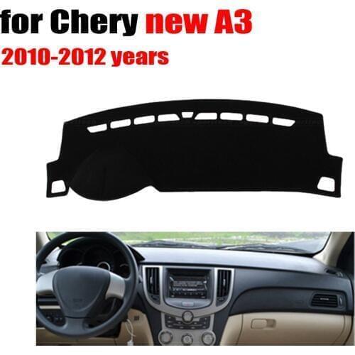 Car dashboard cover mat for Chery new A3 2010 to 2012 years Left hand drive dashmat pad desk pad car dashboard accessories