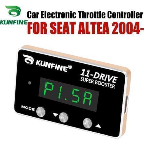 KUNFINE Car Electronic Throttle Controller Racing Accelerator Potent Booster For SEAT ALTEA 2004-After Tuning Parts 11 Drive