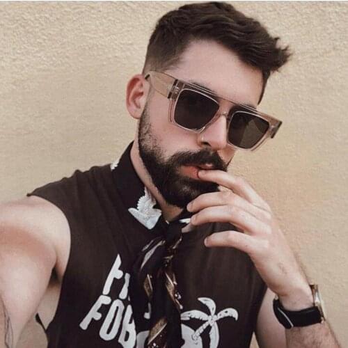 DD 2021 New Square Sunglasses Women Men Big Frame Fashion Retro Mirror Sun Glasses Brand Vintage Lunette De Soleil Femme E509