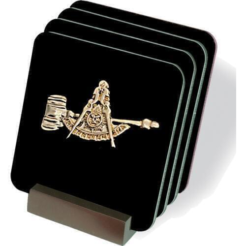 10PC Zinc Alloy Mens Brooch Pin Masonic Series Brooch Pin Hat Badge Brooch Party Accessories