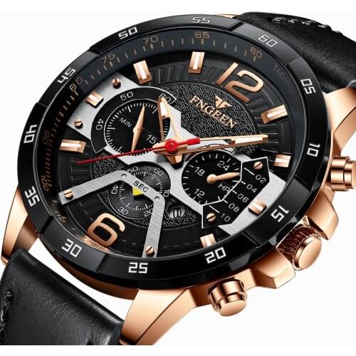 2021 Top Brand Sport Luminous Watches Stainless Steel Fashion Luxury Waterproof Quartz Watch For Men Relojes Wristwatches