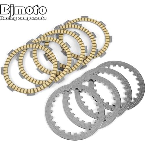 Clutch Friction Plate Set FOR Honda CR80 CR85R CB100 CB100N CB125 S/J SL100 SL125 CT125 C XR125L XL185 CM200 XR185 XR200 XL200R