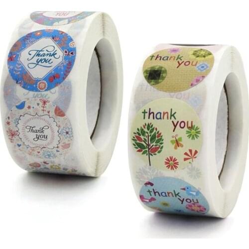 Fairy Forest Adhesive Custom Labels Children Thank You Stickers for Kids Seal Paper Scrapbook Stationery Supplies 100PCS