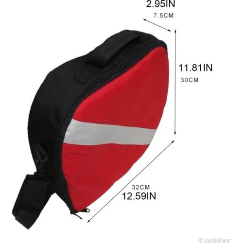 Scuba Diving Regulator Bag First Stage and Second Stage Headgear Breathing Regulator Special Square Portable Storage M01 21