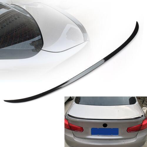 M3 Style Car Rear Trunk Boot Lip Spoiler Wing For BMW 3 Series F30 F35 F80 2012 2013 2014 2015 2016 2017 2018 ABS Gloss Black