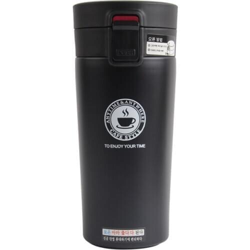 Lanke Stainless Steel Vacuum Cup for Coffee, Fashion Portable Insulation Mug, Water Thermo Cup for Automotive Office,Mult-Colors