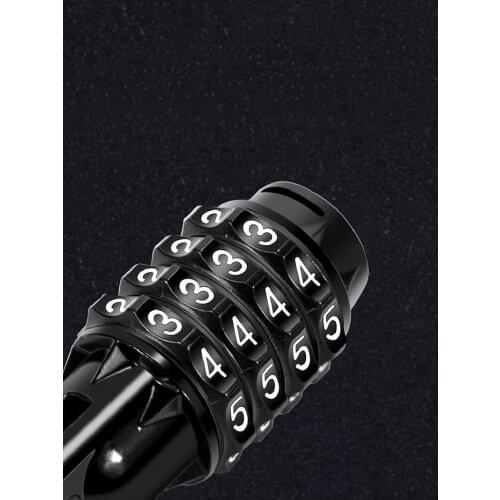 Anti-Theft Bicycle Helmet Lock for Road Bike 1.6M High Security Bike Lock Portable Mini Mtb Safety Combination Cycling Chain