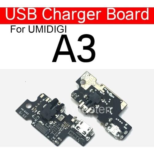 Charging USB Port Dock Board For Umidigi A3 Charger Plug Board Headphone Jack Audio With Microphone Board For Umidigi A3
