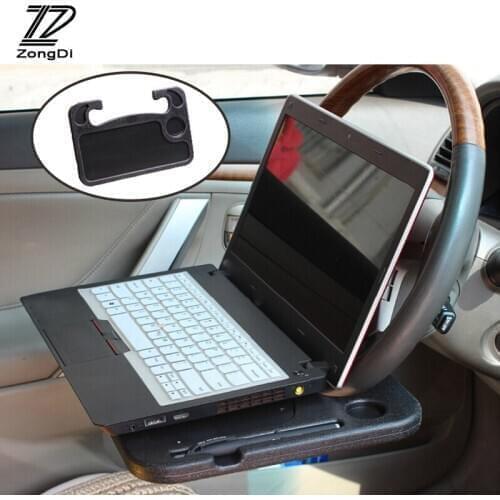 ZD 1Pc Multi-functional Steering Wheel Holder Desk For Honda civic 2006-2011 2017 Seat leon fr ibiza Fiat 500 punto accessories