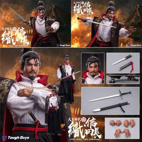 TG-8002 1/6 Japanese Samurai Tenshita Buwu Oda Nobunaga Action Figure Full Set Costume Toy Model 12''figure Fan Collection Model