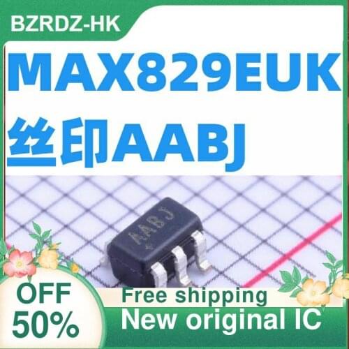 2-10PCS/lot MAX829EUK MAX829 AABJ SOT23/5L MAX New original IC