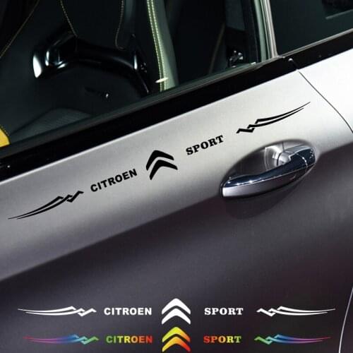 1pc Car Colorful Laser Sticker Print 3D Scratch Cover Decoration Decal For Citroen C2 C3 C4 C5 Elysee Berling Xsara Picasso Saxo