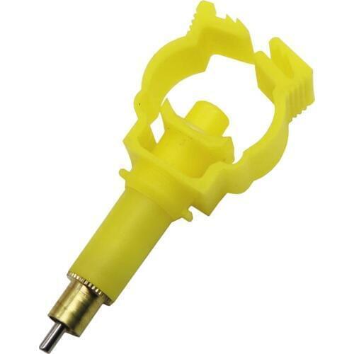 10 Pcs Rabbit Waterer Used For 25mm Pipe Rabbit Nipple Drinker With Buckle Fixing Rabbit Feeding Cage Accessories Nipple Drinker