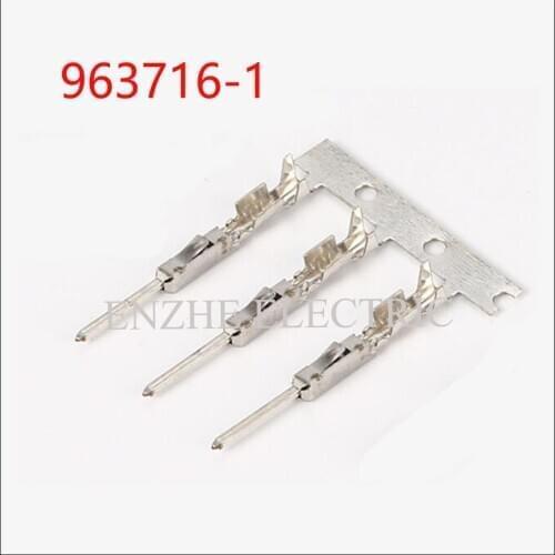100pcs auto terminal 963716-1 male cable connector plug car wire sockets 1534170-1 1719057-1 1719057-2