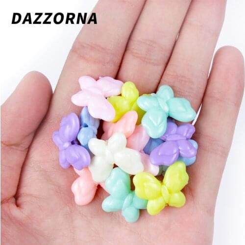 30/60Pcs Acrylic Beads Animal Shape Loose Beads for Jewelry Making DIY Handmade Bracelets Necklace Accesories Pick Color