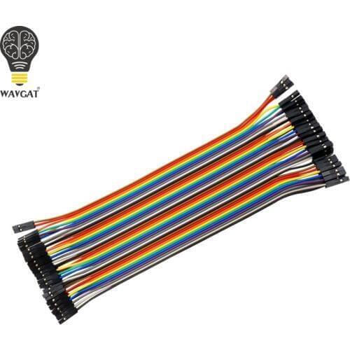 40Pin 20CM 2.54MM Row Female to Female(F-F) Dupont Cable Breadboard Jumper Wire for Arduino