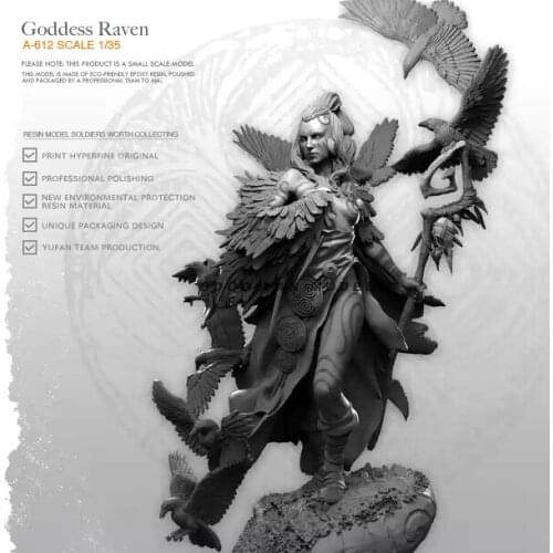 50mm 1/35 Resin model kits figure beauty colorless and self-assembled A-612