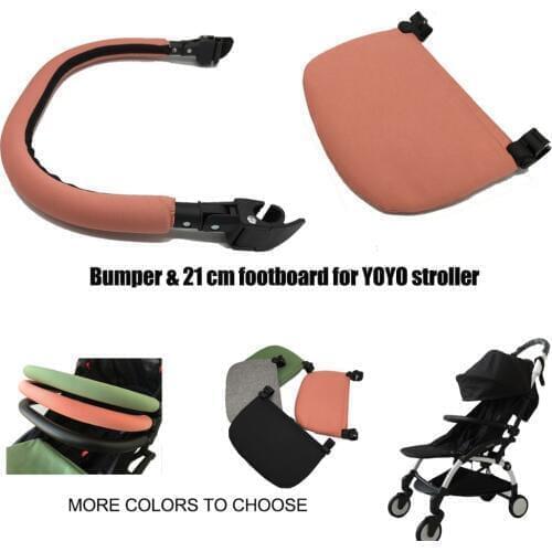 Yoyo stroller accessories front guard rail extend foot board for Yoya Baby Time Baby Throne stroller bumper bar armrest foot res