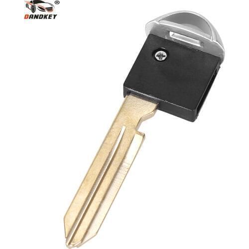 DANDKEY 5pieces/lot New Remote Smart Prox Emergency Insert Fob Uncut Blade Insert Car Key For Nissan Infiniti