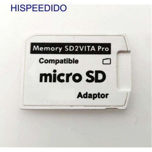 HISPEEDIDO 10 pcs/lot Version 5.0 SD2VITA For PS Vita Memory TF Card for PSVita Game Card PSV 1000 2000 Adapter Micro SD card