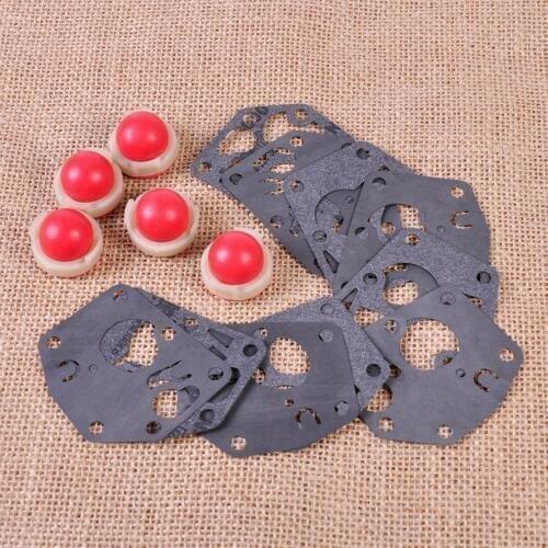 LETAOSK 5 x Primer Bulb + Diaphragm Gasket fit for Briggs & Stratton 694394 494408 795083 495770